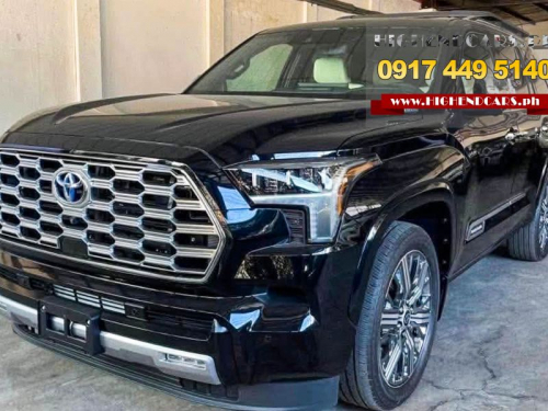 Toyota Sequoia Capstone Hybrid in Philippines