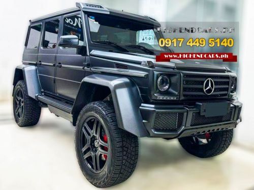 Mercedes-Benz G500 4X4 Squared in Philippines