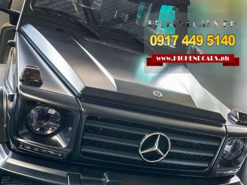 Mercedes-Benz G500 4X4 Squared in Philippines