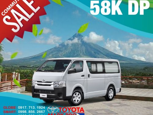 Toyota Hiace Commuter Old Version MT in Philippines
