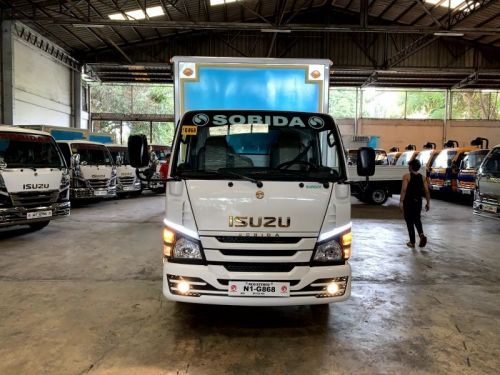 Isuzu elf sobida nkr reconditioned surplus aluminum closed van (acv) rivetless n-series canter 300 series tornado in Philippines