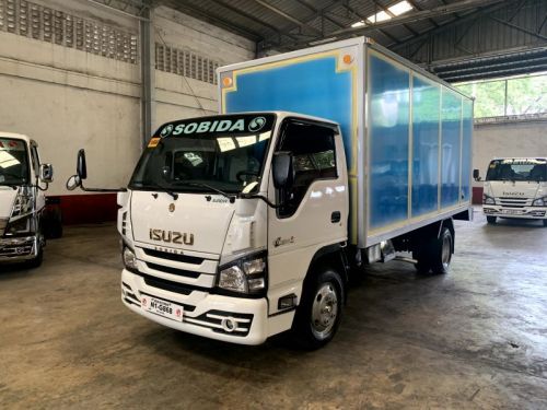 Isuzu elf sobida nkr reconditioned surplus aluminum closed van (acv) rivetless n-series canter 300 series tornado in Philippines