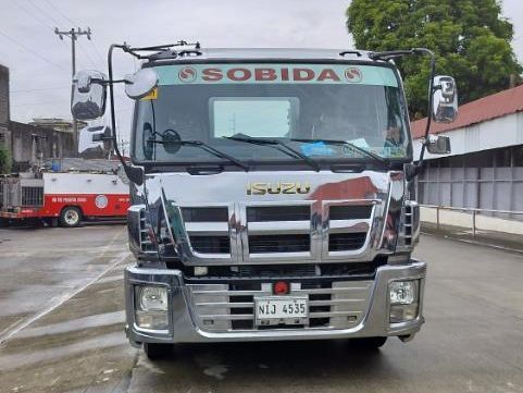 Isuzu giga sobida surplus cargo truck 6uz1 6-cylinder diesel engine, aluminum high side sobida bb 88 in Philippines