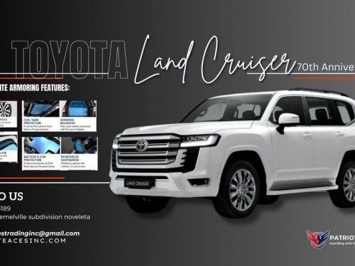 Toyota Land Cruiser 70th Anniversary Bulletproof and Armored in Philippines