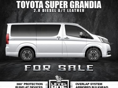 Toyota Super Grandia Leather Bulletproof in Philippines