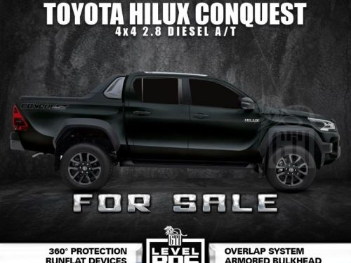 Toyota Hilux Conquest 4x4 Bulletproof in Philippines