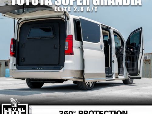 Toyota Super Grandia Elite White Bulletproof in Philippines