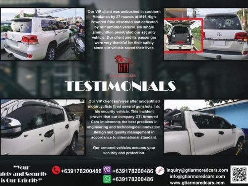 Toyota Super Grandia Elite White Bulletproof in Philippines