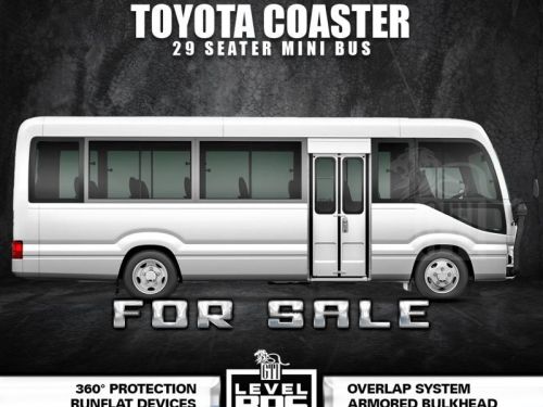 Toyota Coaster Armored  in Philippines