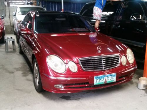 Mercedes-Benz E240 in Philippines