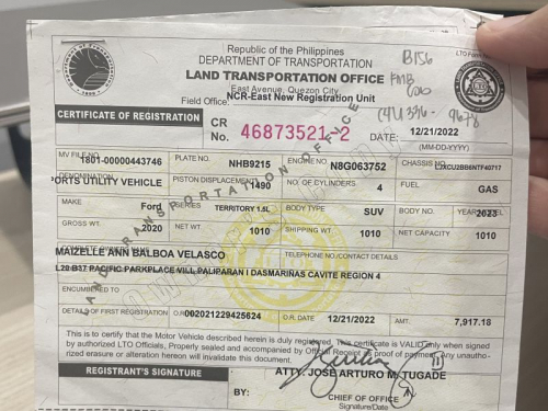 Ford Escape Titanium X in Philippines
